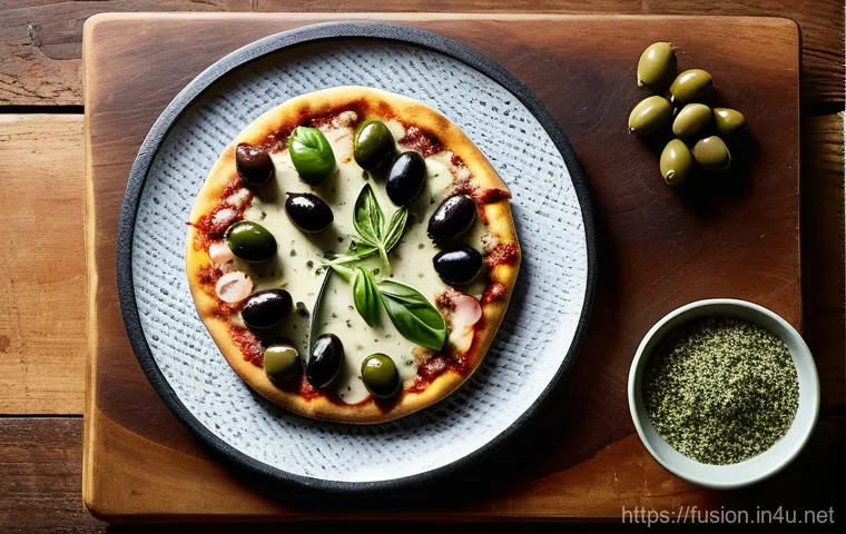 퓨전 피자 크러스트 종류 - **Prompt 2: Savory Bulgogi Fusion Crust Pizza with Korean Flair**
    A dynamic, eye-level shot of a...